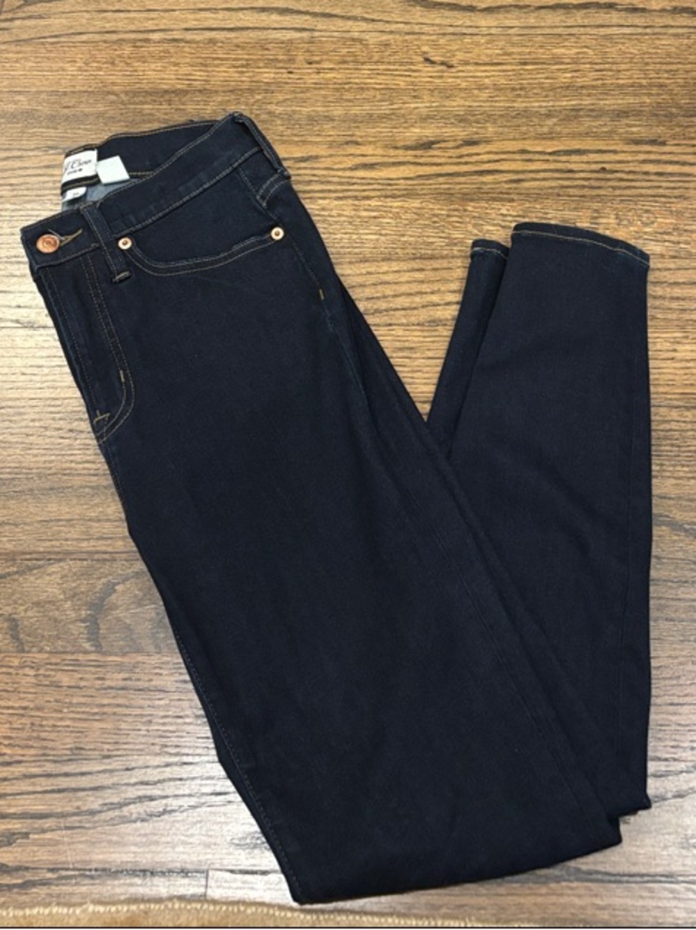 J. Crew Dark Indigo Skinny Jeans